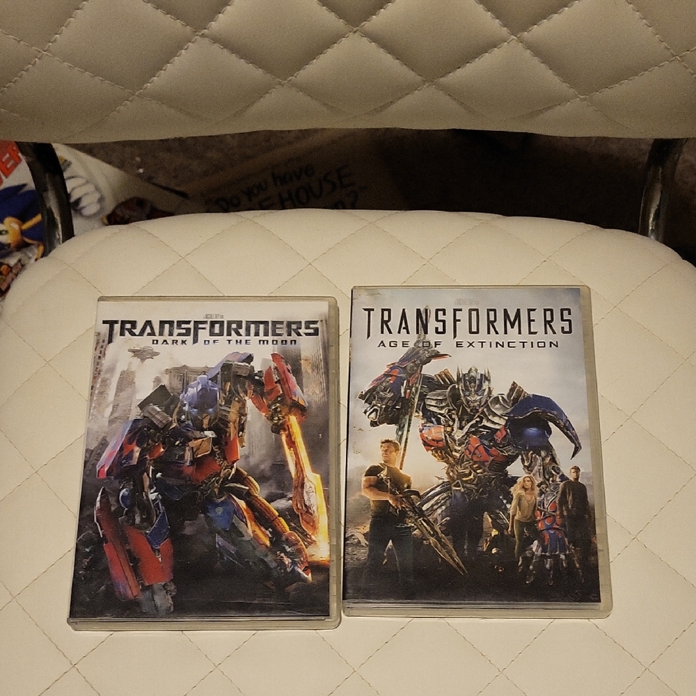 Transformers: Dark of the Moon & Age of Extinction Blu-ray Set